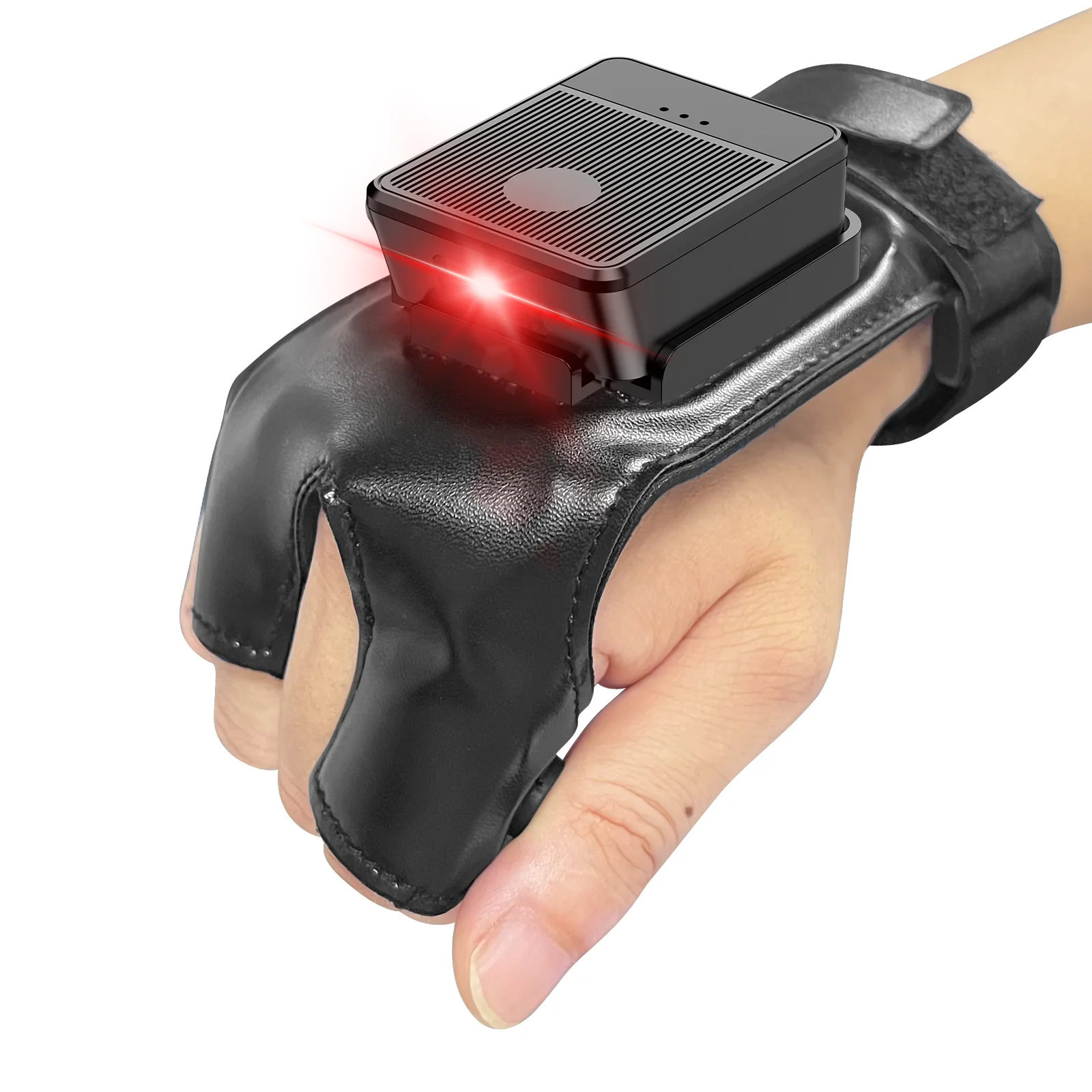 Wearable Bluetooth Wireless 2D Barcode Scanner,Rechargeable Battery,Decode 1D & 2D Bar Codes