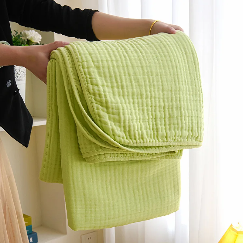 6 Layers Muslin Baby Blanket Newborn Organic Cotton Baby Swaddle Wrap Blankets For Boy Girl Receiving Blanket Toddler Bath Towel