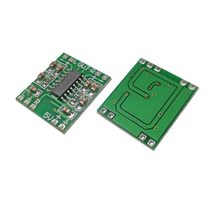 Carte amplificateur de puissance numérique Miniature PAM8403, 50 pièces, 2x3W, puce importée, qualité sonore