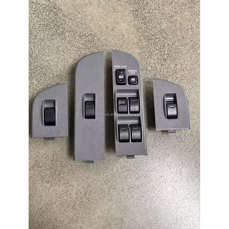 YBJ Car Accessories Dual Cabin Inner Window Switch for Land Cruiser 70 76 2007-2024 LHD RHD Grey Beige LC79 Door Panel Button
