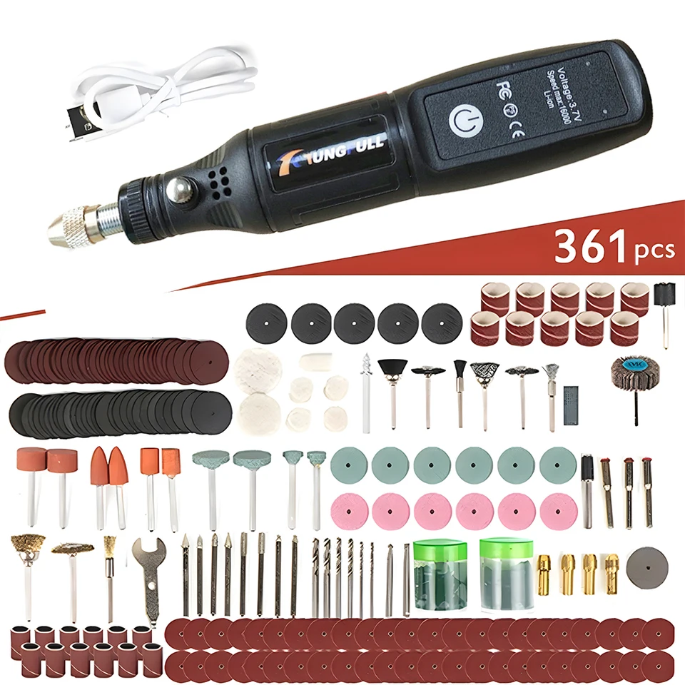 Wireless Mini Electric Drill Rotary Tool for DIY Projects