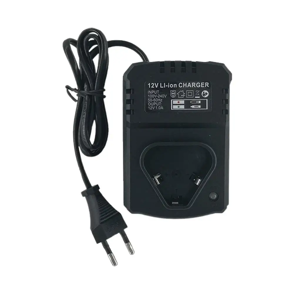Power Tool Part DC EU/US Li-Ion Rechargeable Charger Support 110-240V For 12V Angle Grinder, Electric Drill Wrench Power Tool
