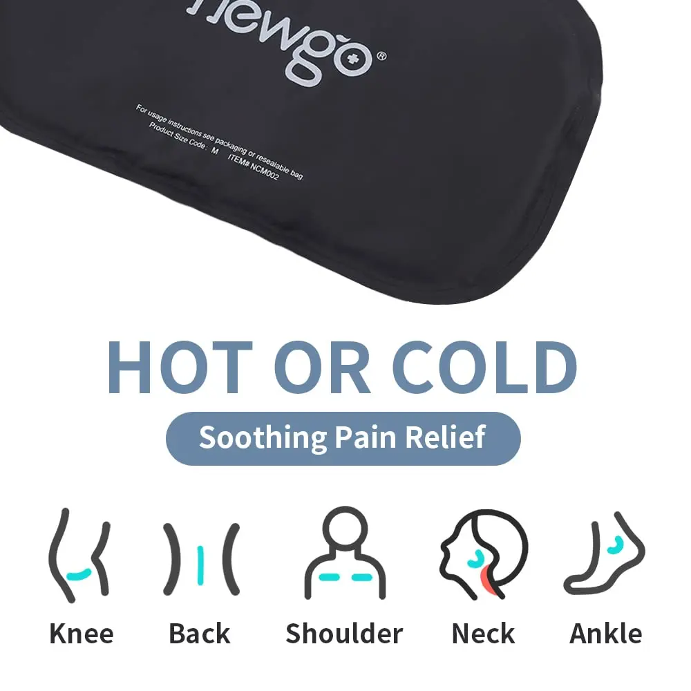 3 Sizes Reusable Ice Pack for Injuries Hot Cold Therapy Gel Pack Pain Rleif First Aid Tool Flexible Cool Bag for Back Knee Wrist