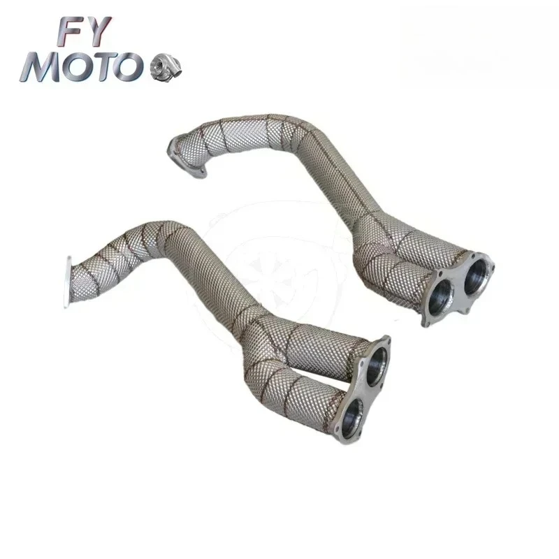 Over Axle Link Pipes for Porsche 718 GT4 GTS Spyder 2020-2022 Downpipe