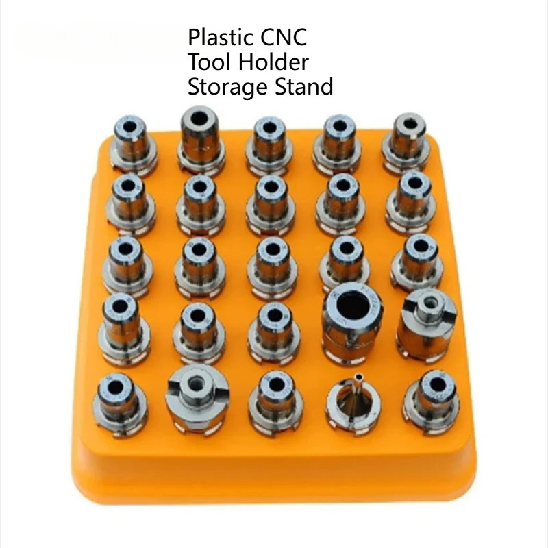 Durable Plastic Collecting Case For BT30 BT40 CNC Tool Holders