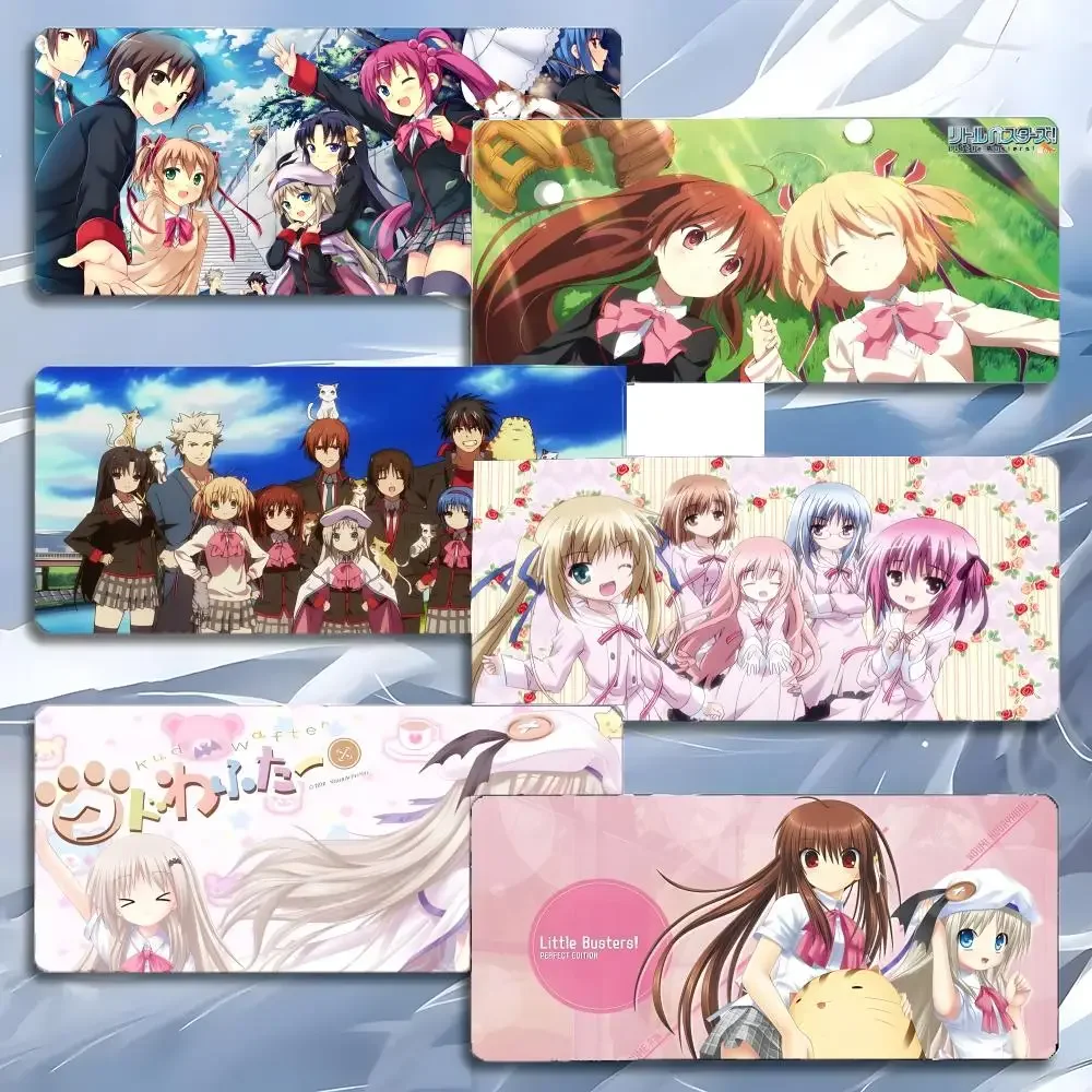 anime heartwarming L-Little Busters Mouse Pad Mousepad Large Gaming LockEdge Thickened PC Table Desk Mat