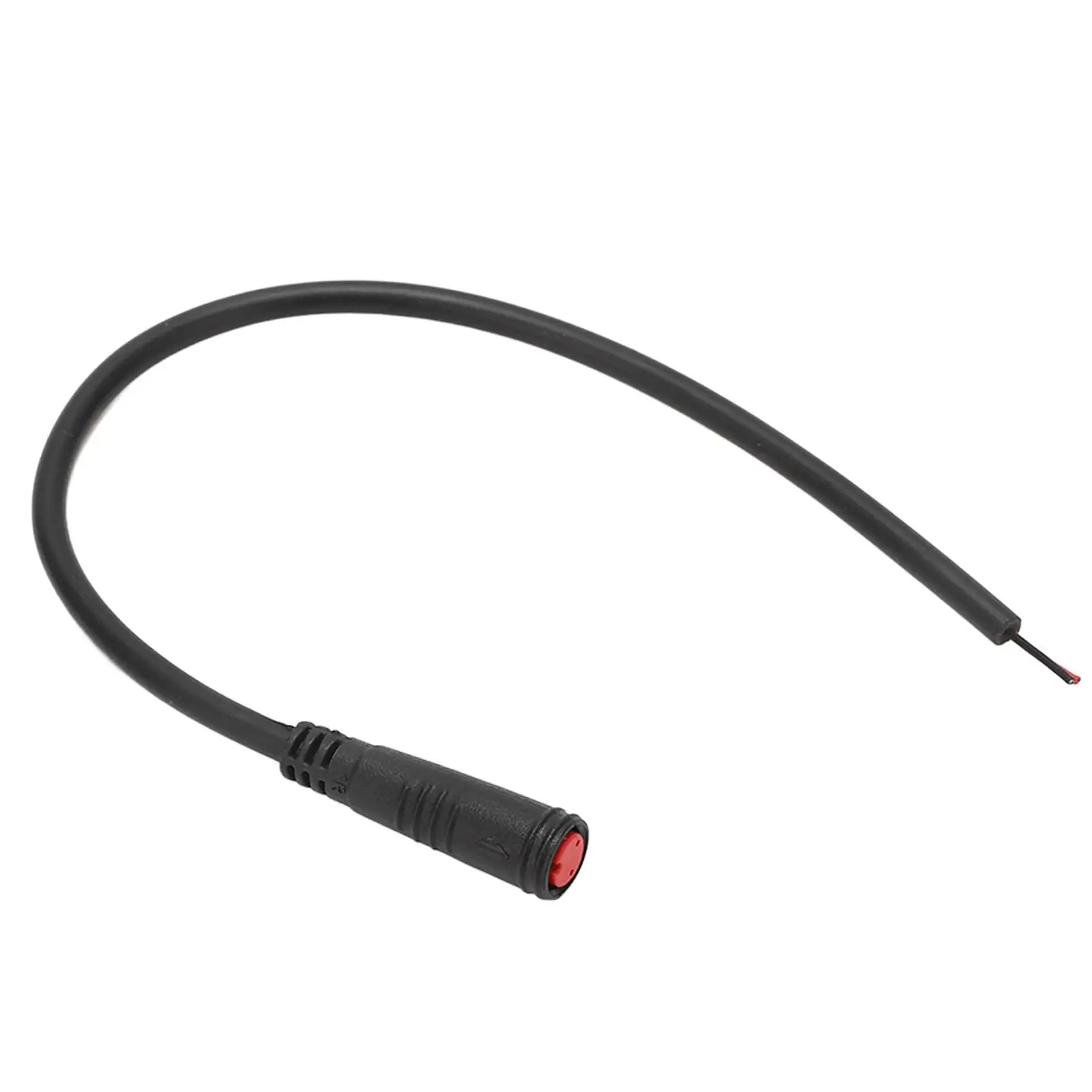 

24.5cm Electric Bike Extension Cable - 2 Pin Female, Ideal for Electric Motorcycles Replacement