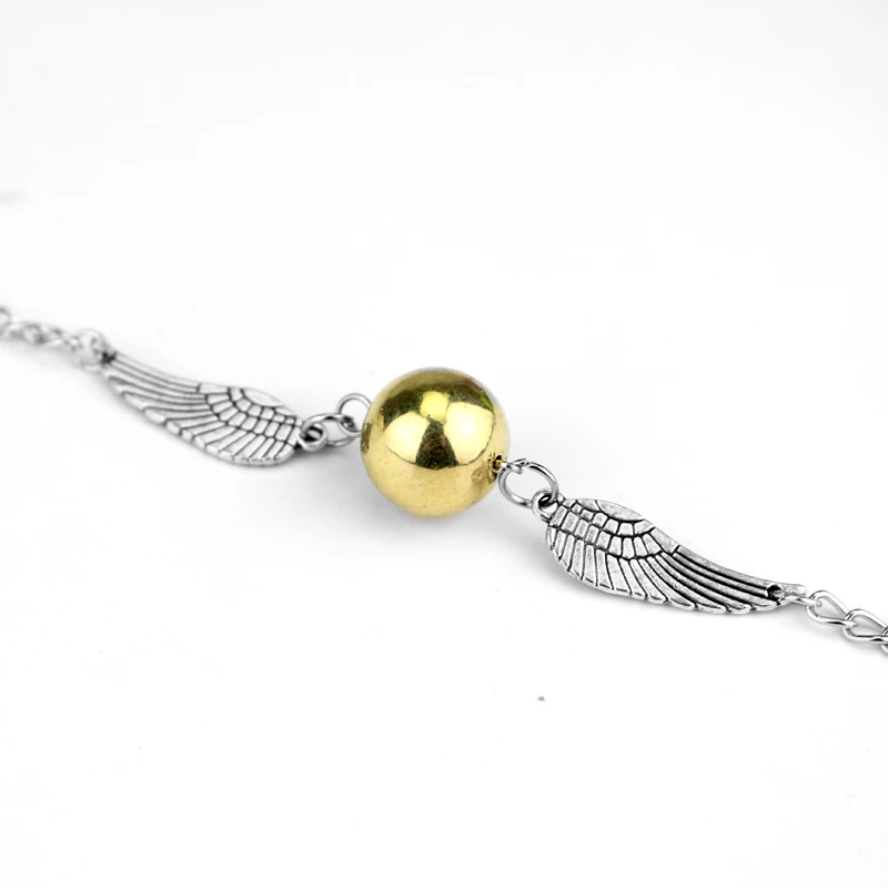 Harri Golden Snitch Bracelet Potter Multi Wings Snitchs Owl Hedwig Layer Handmade Bracelet for Fans Gifts view 6
