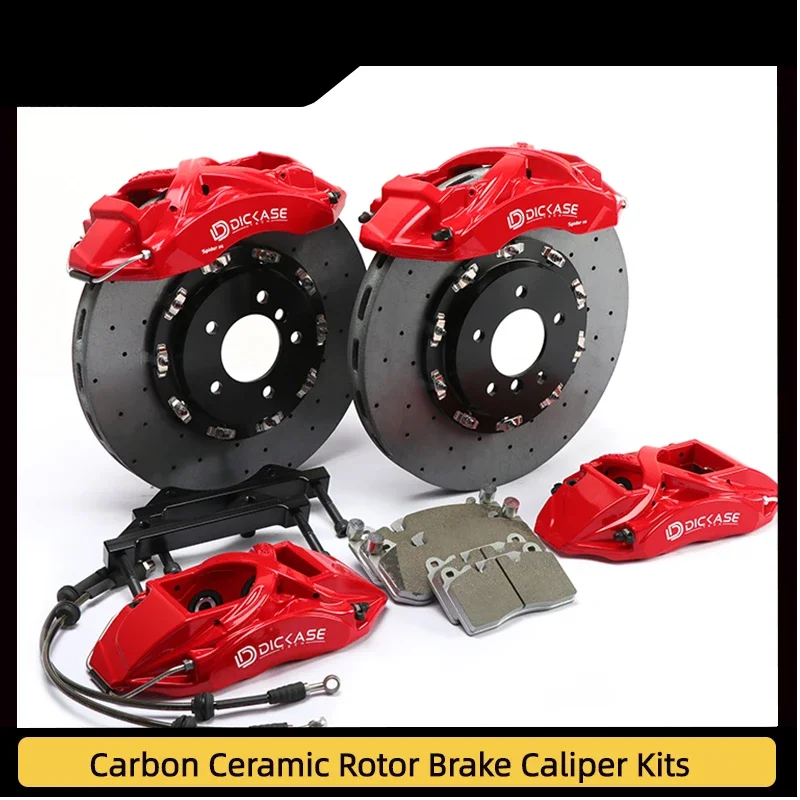 Big Brake Caliper System Carbon Ceramic Rotor Brake Disc Kit for  gt86 corolla land cruiser highlander hilu