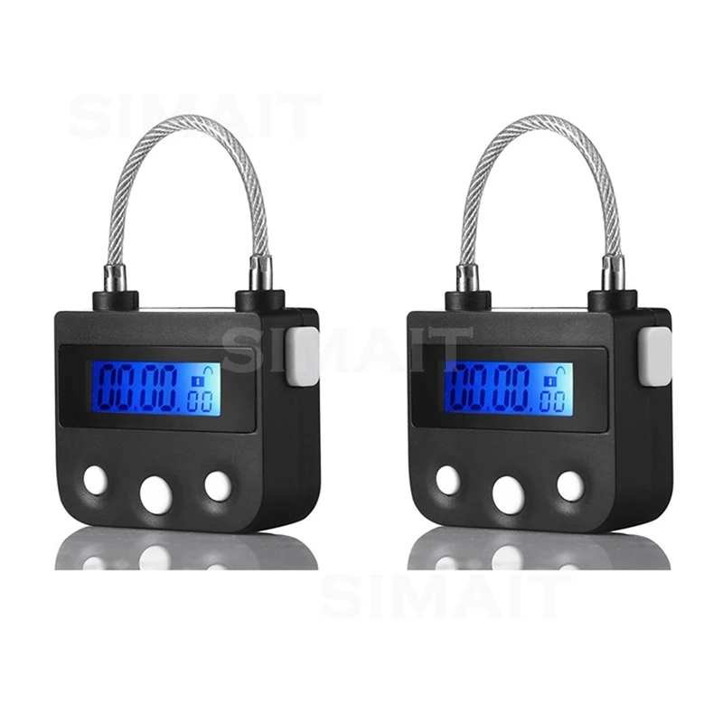 2X Time Lock Electronic Timer | with Countdown for Household & Temporary Use