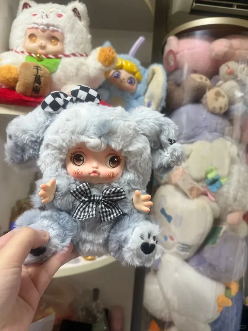 Yumi Knuffel Slaap Samen Pluche Verrassing Blind Box Schattige Pop Ornament Tas Hanger Kinderen Verjaardagscadeau Speelgoed Collectible Sleutelhanger