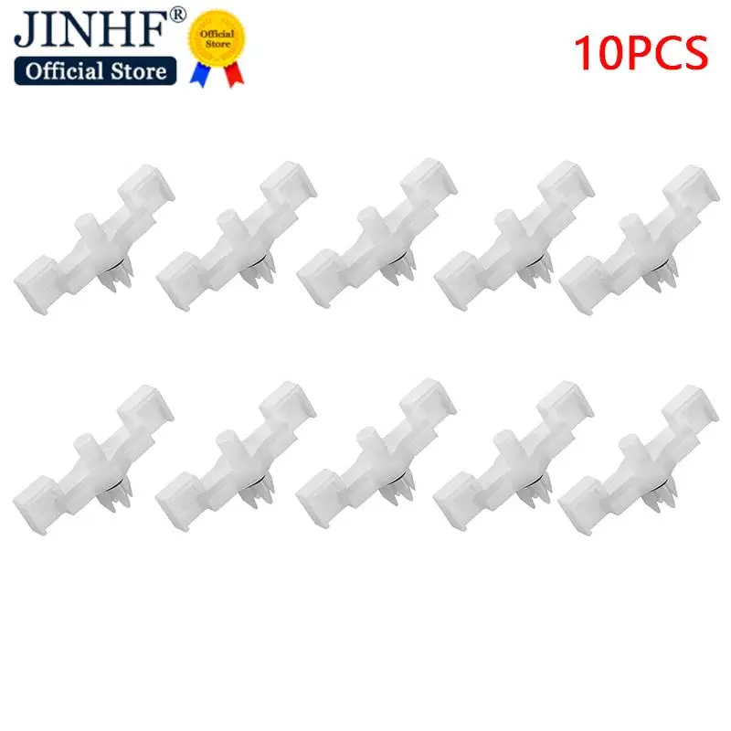 10Pcs Retaining Clip Door Sill Rail 95555954700 7L0853547A For Door Sill Rail Scuff Plate Body Trim Clips Kit