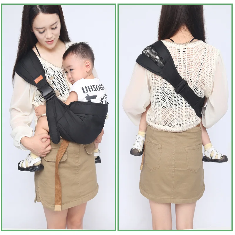 Summer Thin Baby Shoulder Strap for Newborns and Children Going Out with Mesh Breathable Baby Hugging Tool Waist Stool