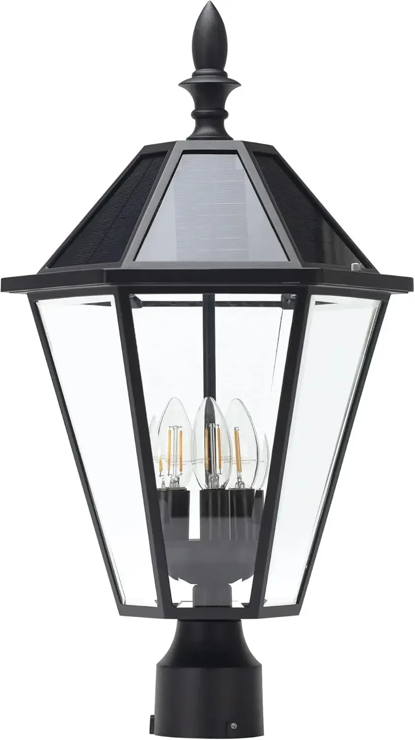 

Солнечный светодиодный фонарь 12513LE4-SL-Head для улицы, от заката до рассвета, винтажный уличный светильник для газона, патио, двора, дорожек, сада, настенный монтаж