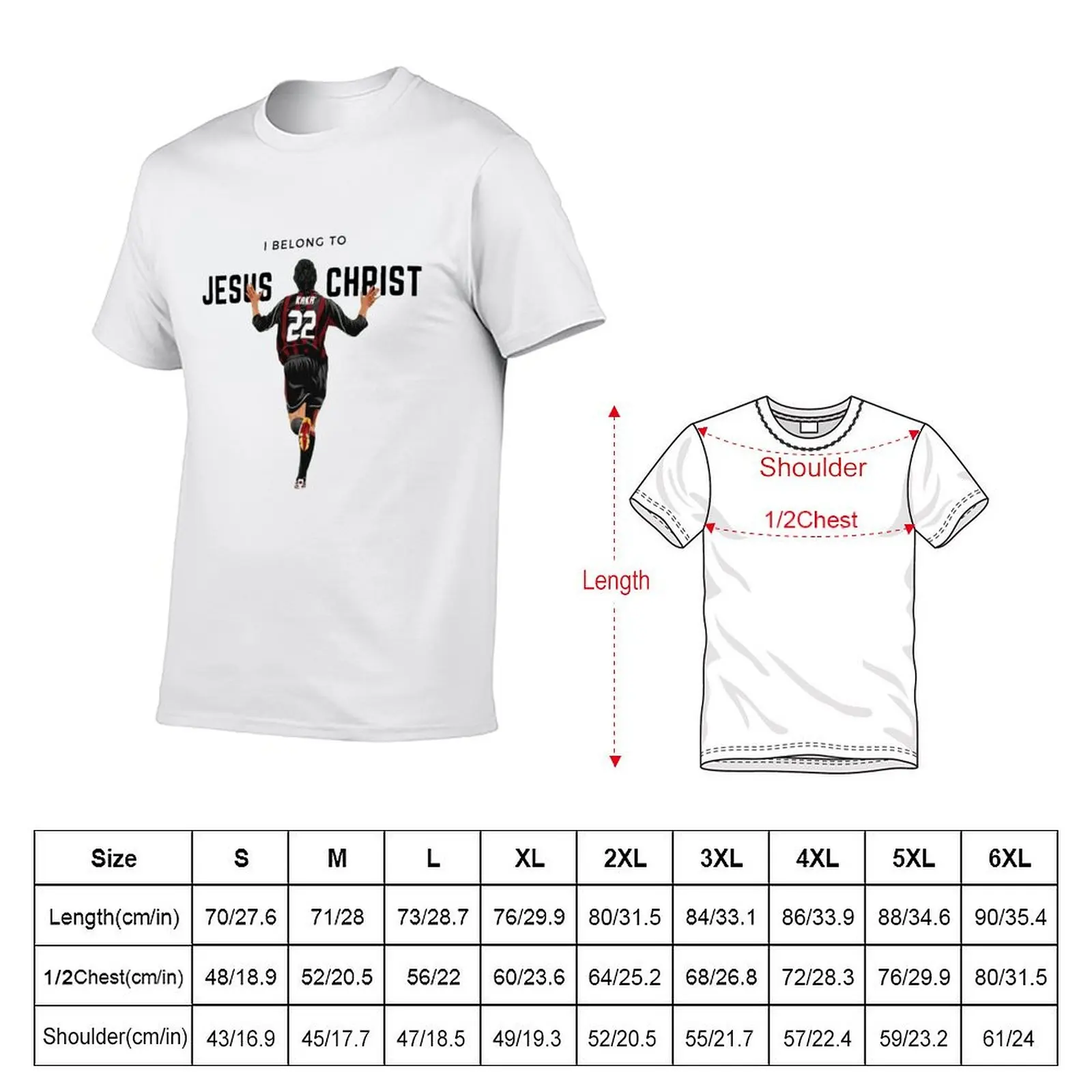I Belong To Jesus Christ Kaka Edition T-Shirt anime Funny t-shirts outfits for men