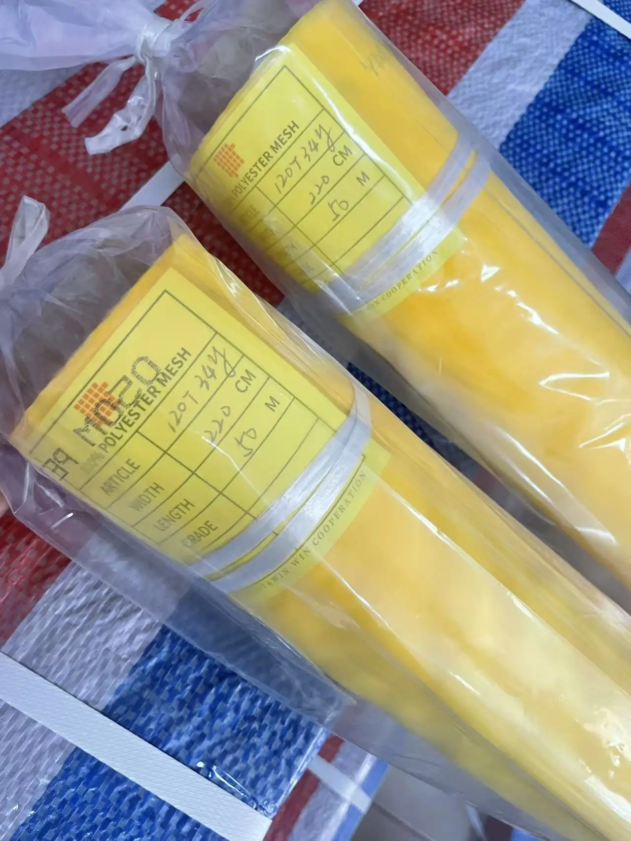 

Polyester Screen Printing Mesh 300 mesh /120T-34W-220CM Wide Printing Consumables Screen Mesh Fabric