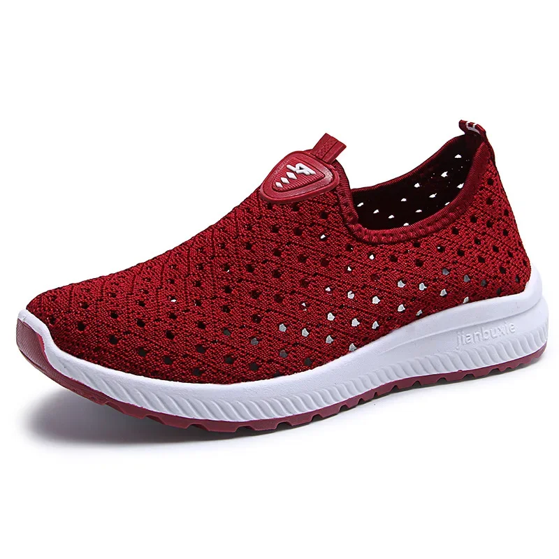 Women Shoes Breathable Mesh Sneakers Shoes of Ladies Slip on Flats Socofy Loafers Shoes Fashion Trainers Women 2024