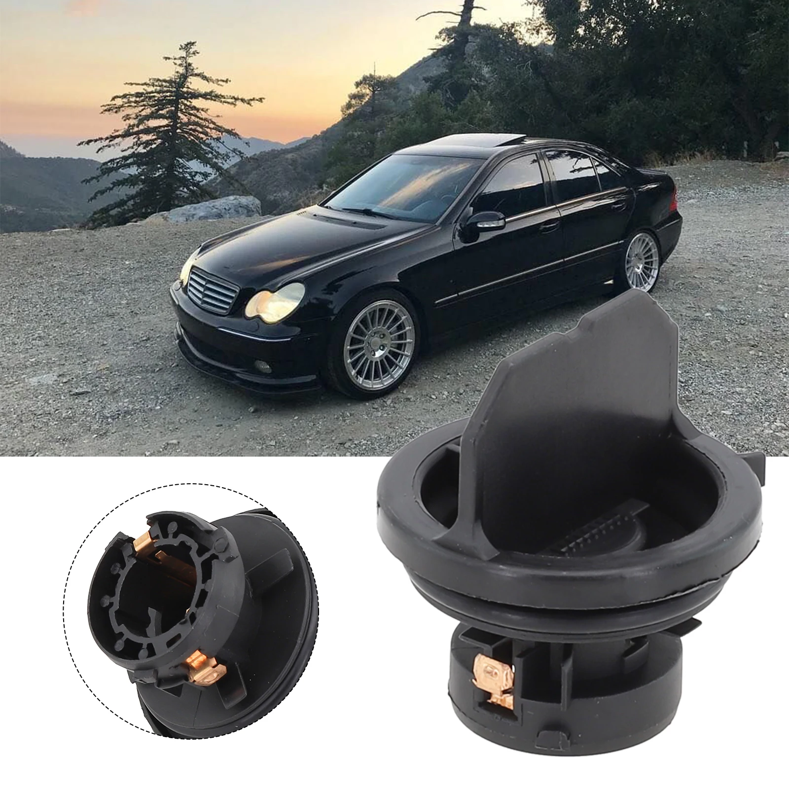 

Автомобильные фары, держатель лампы, новый PY21W, пластик 0018261982 для Mercedes C-Class W203, держатель лампы-индикатора передней фары