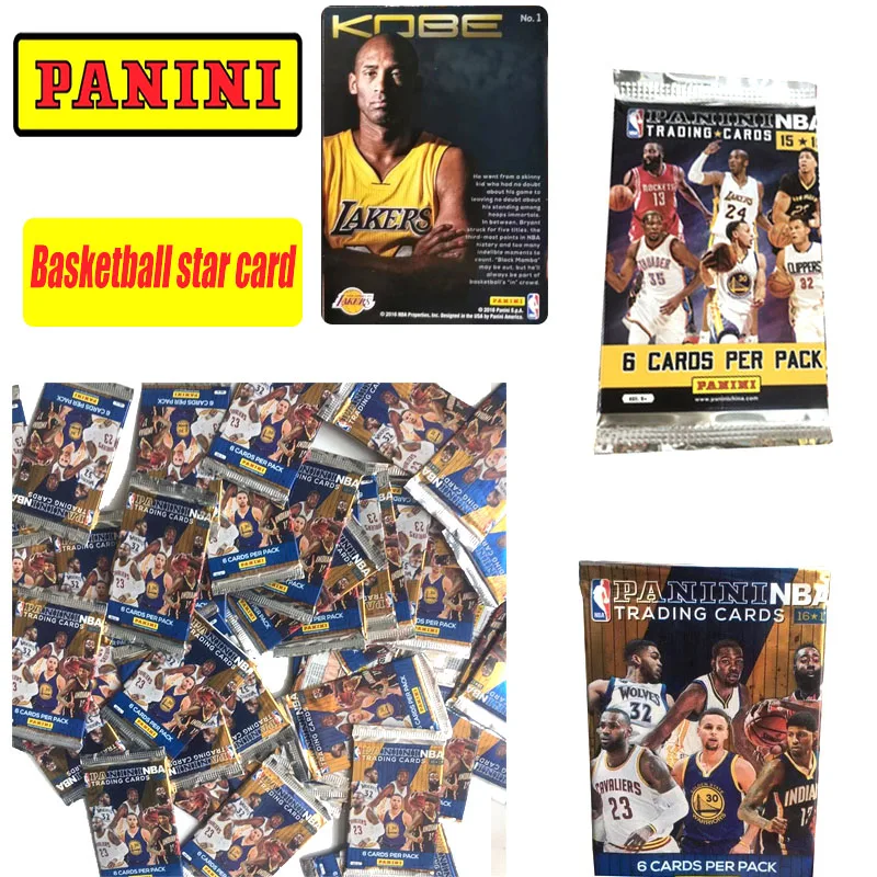 Panini 2015-2016 Basketball League Star Card Zhongyatu Christmas Birthday Gift Rare Game Collection Card Children\'s Toys