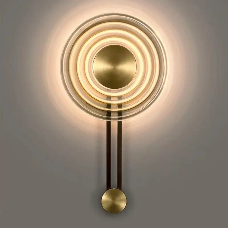 

Mordern Classic Golden Luxery LED Glass Wall Light Lamp Sconce For Bedroom Living Room Office Indoor Home Decorative Fixture