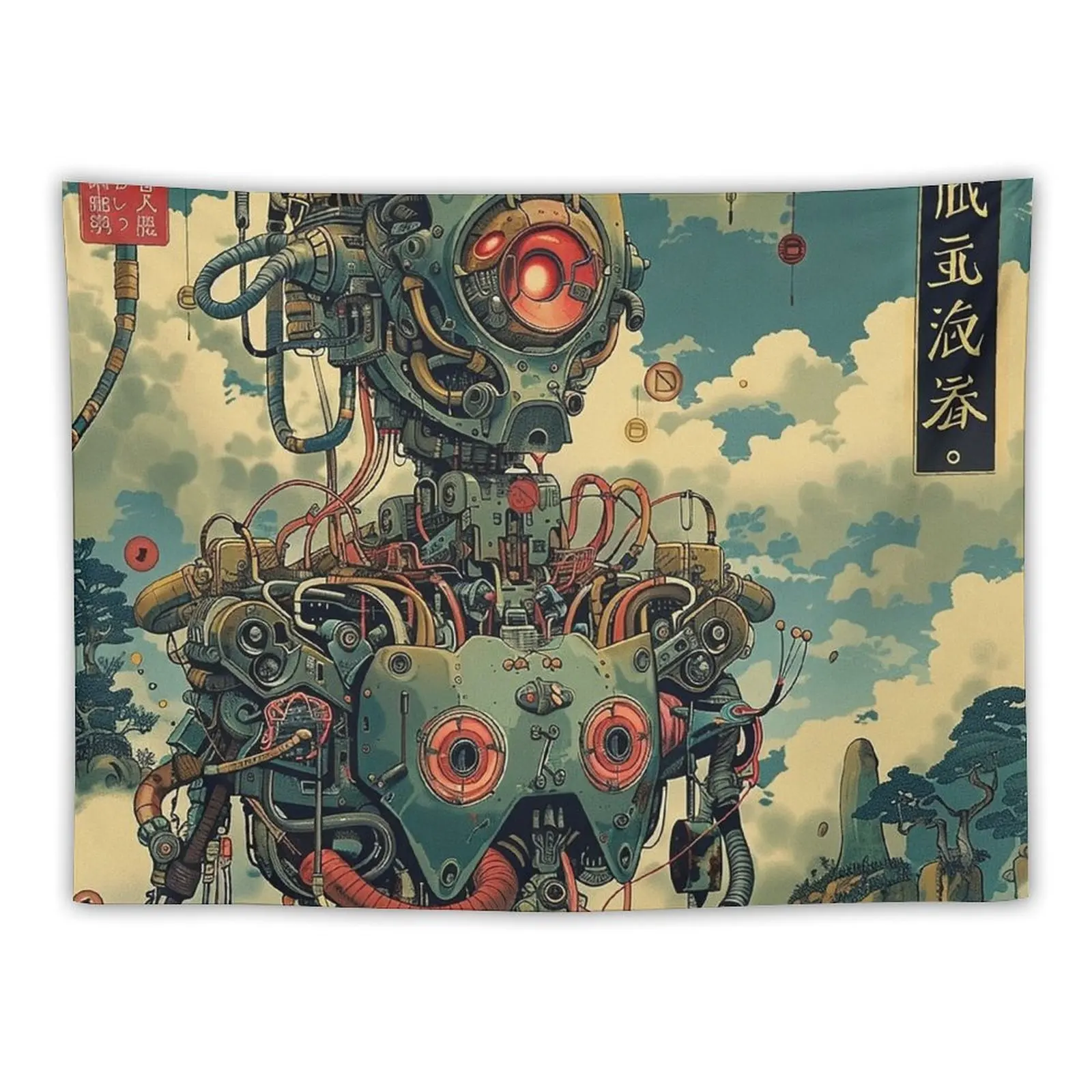 

Robot Art Tapestry Decor Home Wall Decoration Items Tapestry