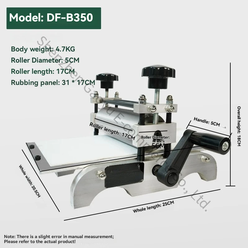 Desktop Print Topprint Machine Steel Gravure Relief Printing Art Comprehensive Topprint Tool Oriental Imprint Print Machine