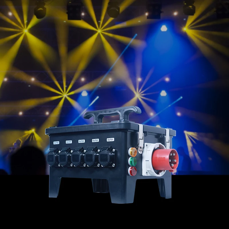 Customized Professional 3 Phase 12Ch Power Pack For Outside Stage Equipment