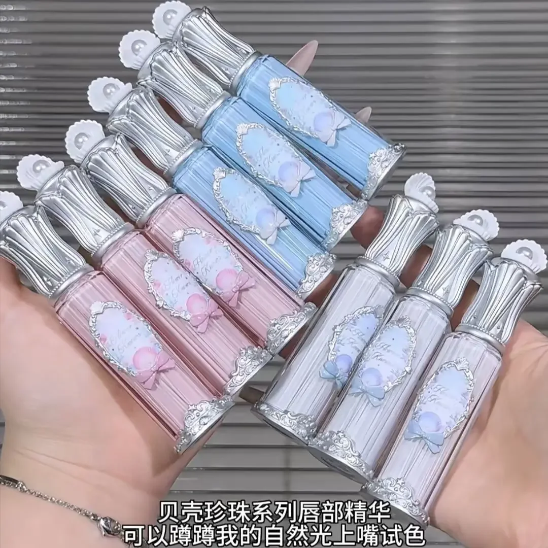 Flower Knows – brillant à lèvres miroir série nuit d'été, baume à lèvres formant une Film, hydratant, longue durée, Non collant, maquillage pour tous les lèvres