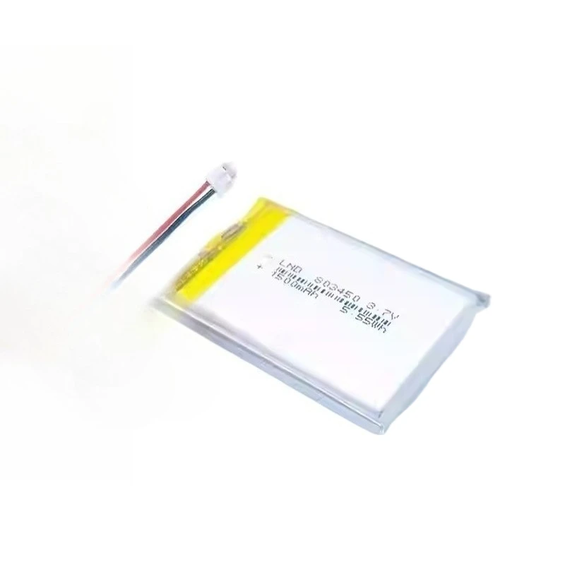Brand New 803450 Replaceable Lithium Polymer Battery 3.7V 1500mAh for MP5 Camera GPS Navigator Bluetooth Headset Walkie-talkie