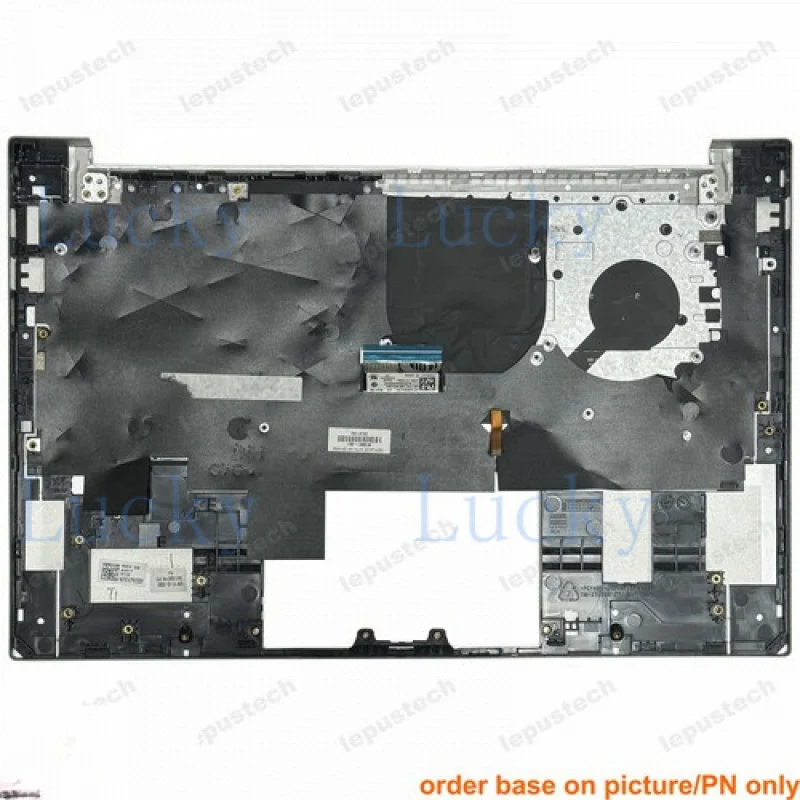 

f for HP Pavilion 14-DV G7G TPN-Q244 backlit US Keyboard Palmrest silver