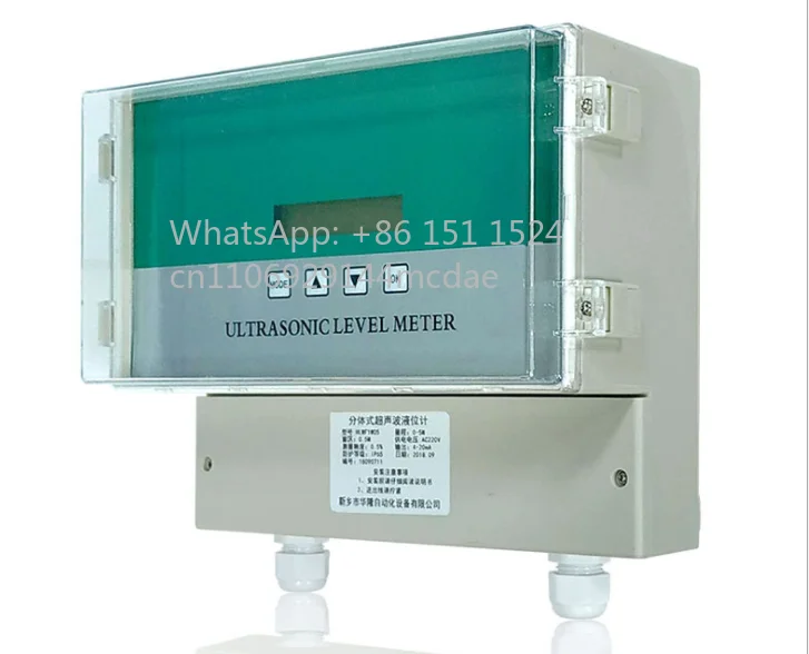 for 5m 10m Integrated Separated Water Level Transmitter Ultrasonic Level Sensor for Liquid Level Measurement view 2