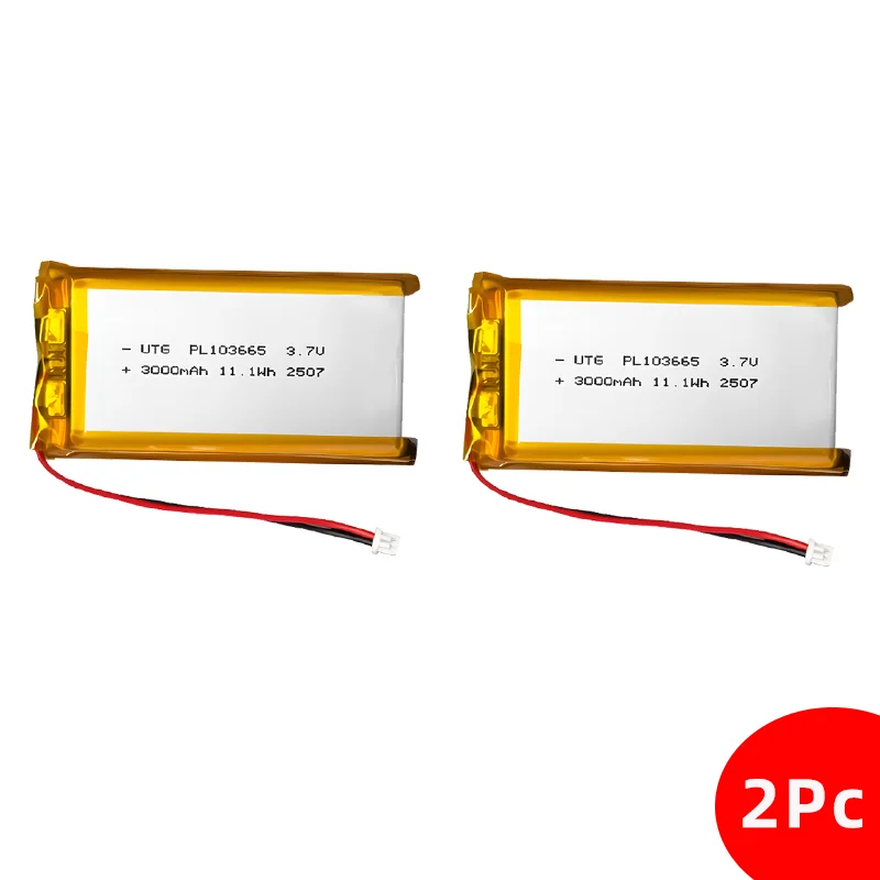 Heltec 3.7V Lipo Batterij PL802540 Lithium Batterij Li Polymeer Batterijen voor T114 V2 LoRa 32 V3 Dev-board LoRa Node 800/3000Mah - afbeelding 1