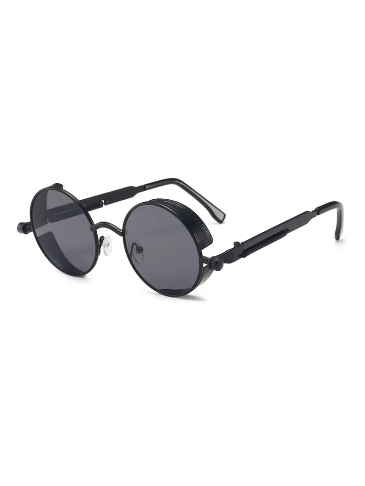 Glazzy Retro-Sonnenbrille mit rundem Rand für Herren, Design zum Tauchen, Angeln und Urlaub