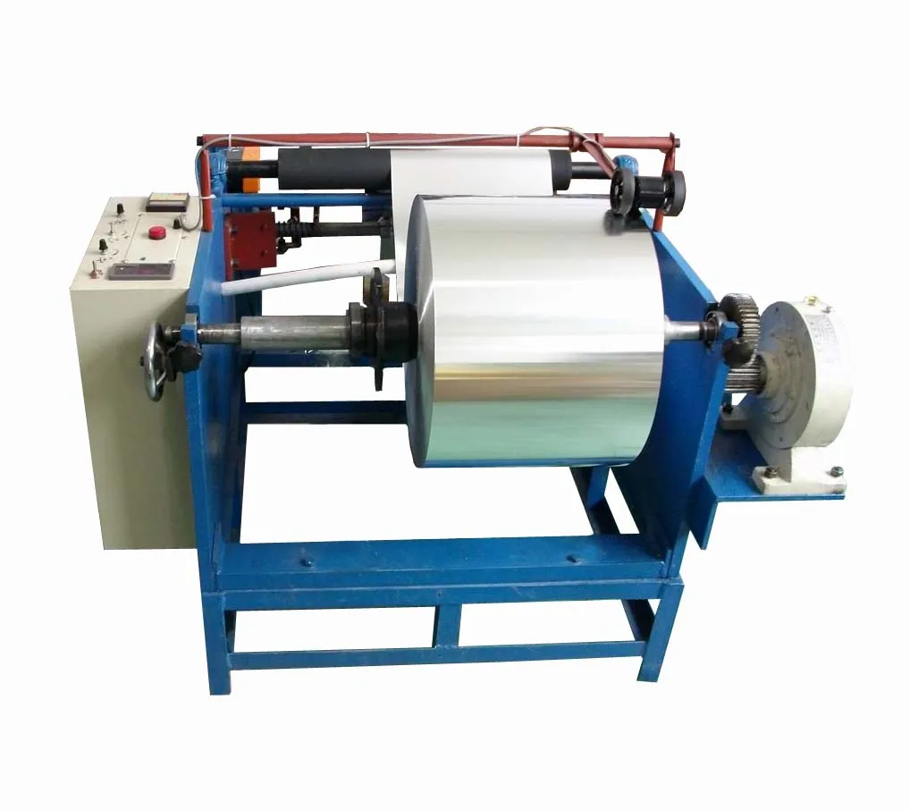 

Небольшая упаковочная перемотка, ручная высокоскоростная машина для перемотки рулонов алюминиевой фольги