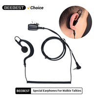 Youpin Beebest Walkie Talkie Earphone H1 3MM Wired Earpiece Ear-hook Headset Spiral Cable for Xiaomi Walkie Talkie Lite/1S/2/2S