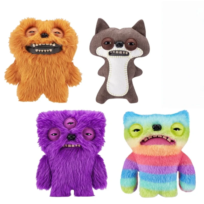 Nieuwe Originele Cartoon Fuggler Leuke Tanden Monster Stinky Butt Serie Pluche Pop Lelijke Leuke Grappige Trendy Speelgoed Vakantie Meisjes Geschenken