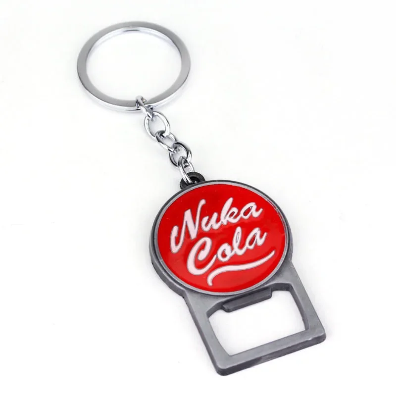 Fall-Out Metal Bottle Opener Keychain Exquisite Cartoon and Tv Series Series Peripherals Jewelry Accessories