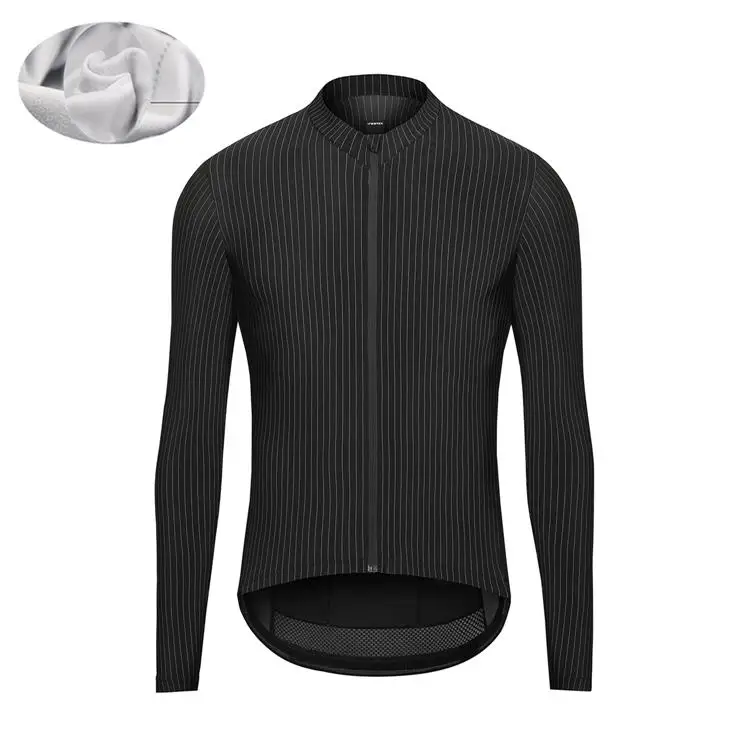 Winter 2019 Long Thermal Fleece Cycling Jersey Men Clothing Bicicleta Maillot Equipacion Ciclismo Bike Clothes coat Raphaing