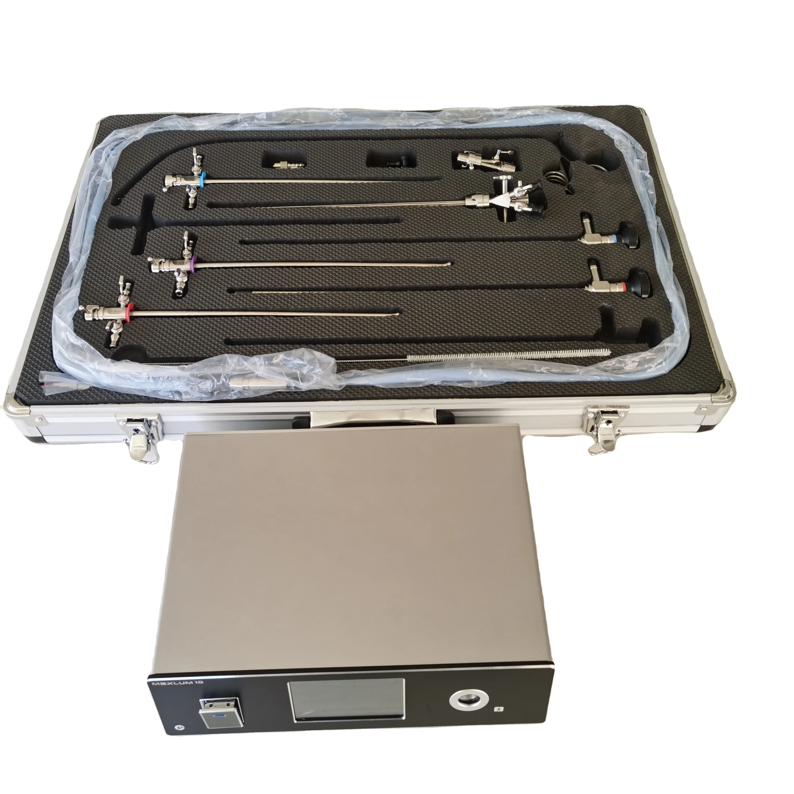 Laparoscopic Cystoscope manipulator with two channels 4*302mm 0 degree 30 degree 70 degree