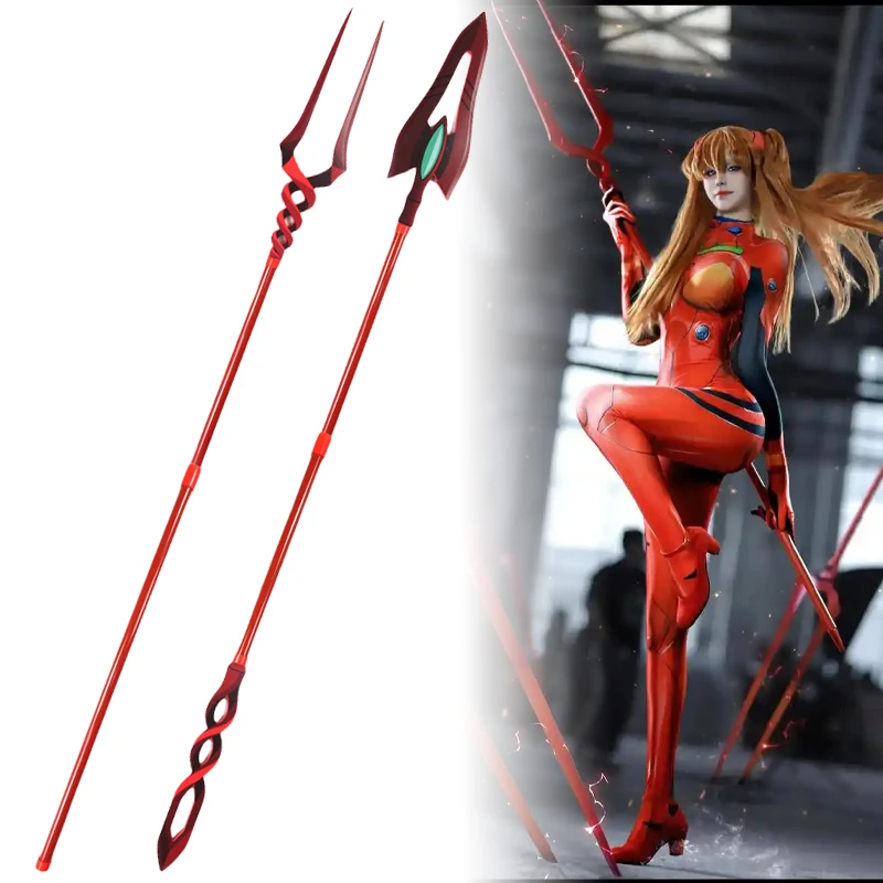 180cm EVA Spear Longinus Katana Anime Cosplay Prop Long Asuka Sword Original Real Size Japanese Katana Samurai Sabre Kid Toy