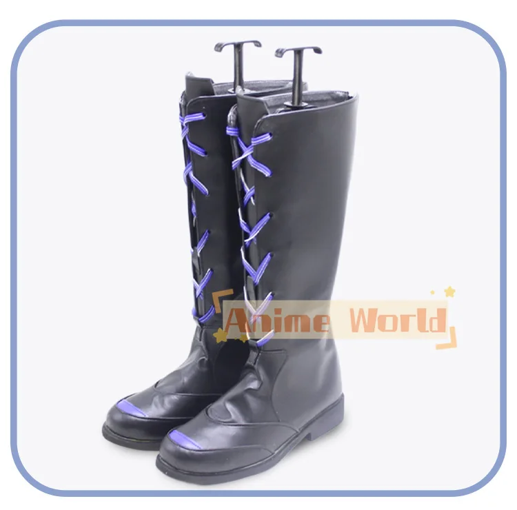 Jogo azul arquivo jomae saori cosplay sapatos halloween mulher sapatos feitos sob encomenda