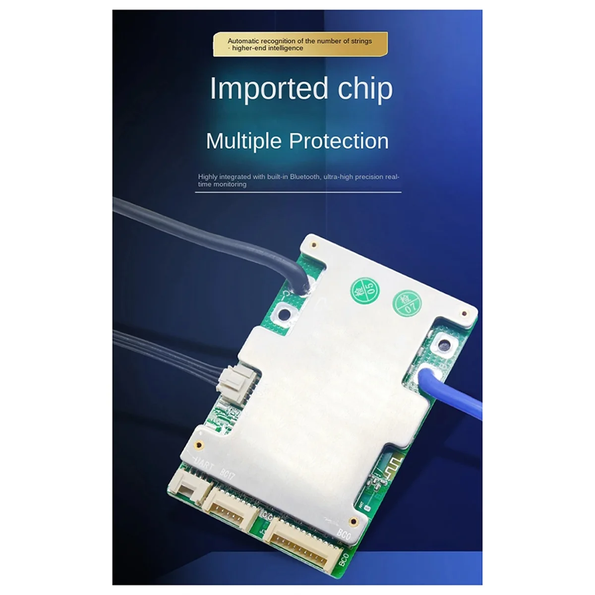 Panneau de Protection de batterie au Lithium, Bluetooth intégré, Protection intelligente de batterie au Lithium série 45947
