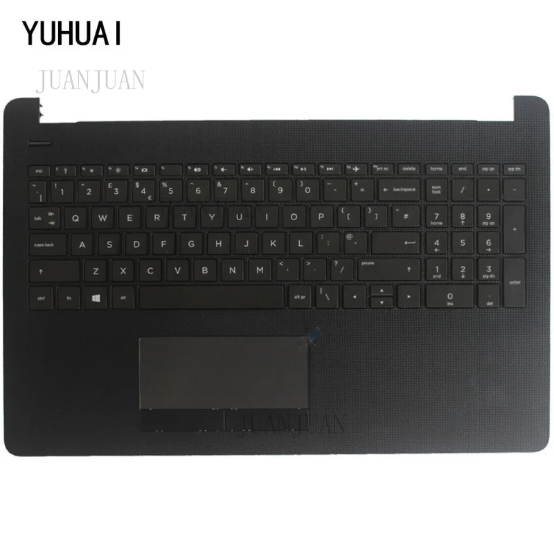 

Клавиатура и подставка для рук (пальмрест) A+ для HP 15-BS000 15-BS100 15-BS015DX 15-BS016DX 15-BS078CL, раскладка UK