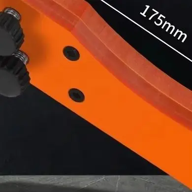 Alloy Steel Edge Banding Trimmer for Laminate Panels Flush Cutting Tool with Ergonomic Handle Dual Function Design