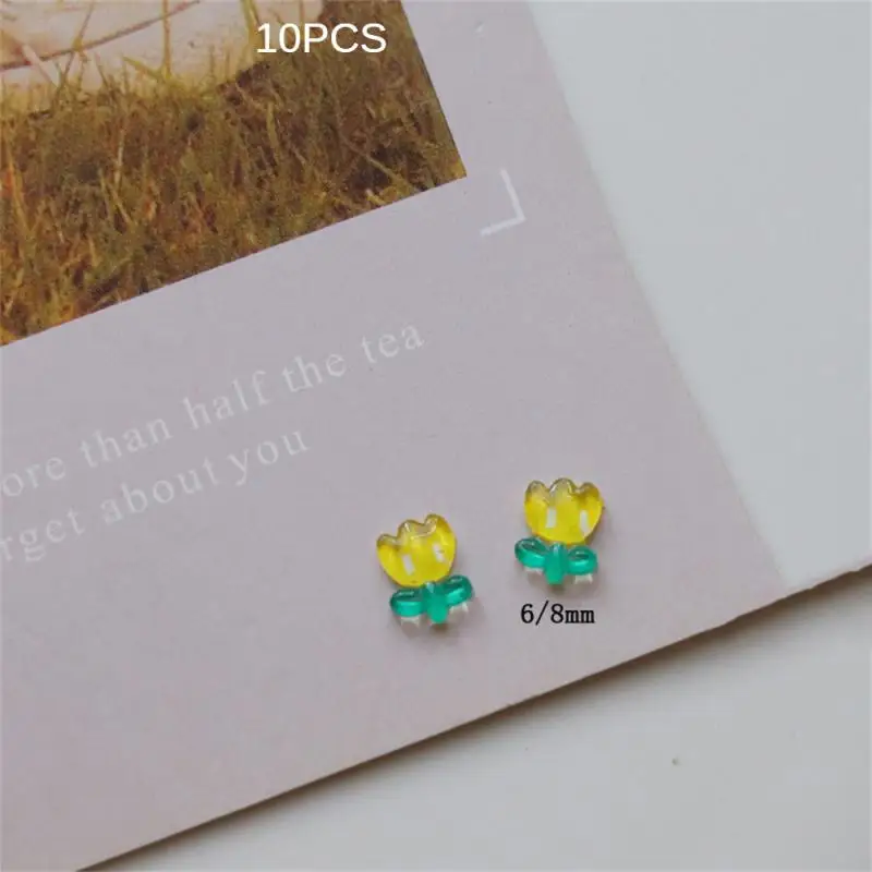 Resin Nail Art Accessories Resin Material Simple And Eye-catching Nail Decoration Stickers Sweet Style