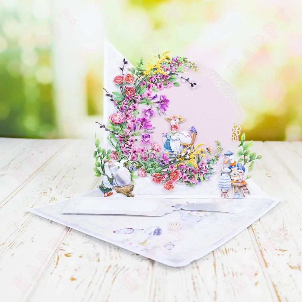 Blissful Blossoms Whispers Spring Gathering You Quack Me up Die Metal Cutting Dies Decoration Scrapbook DIY Paper Card Album