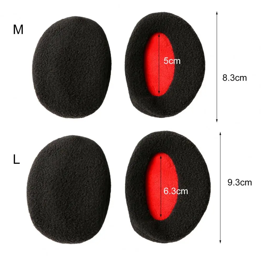 Winter Bandless Earmuffs Windproof Warmer for Women Man Ear ​Thick Warm Fleece Ear Muffs Ear Caps Ourdoor Ear Warmer