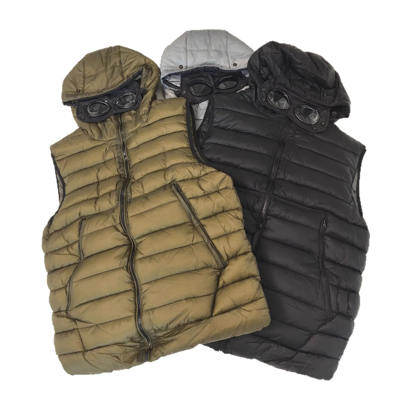 يندبروف مقاوم للماء جودة عالية عدسة شارة هوديي سترات بلا أكمام القطن الشتاء سترة الرجال سترة في الهواء الطلق سميكة الدافئة السترات #5