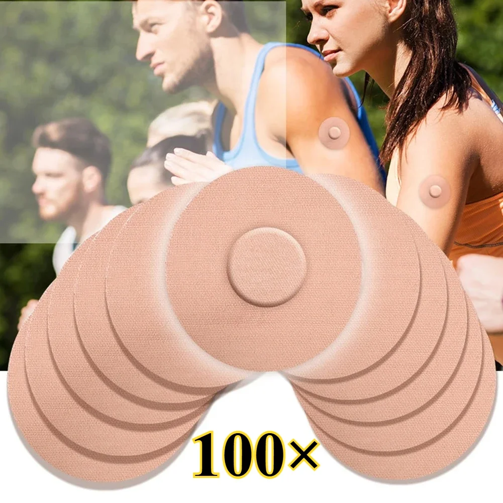 10/20/50/100Pcs Freestyle Libre Patches Sports Sensor Stickers Breathable Waterproof Adhesive Patches Overpatch Tape forClimbing