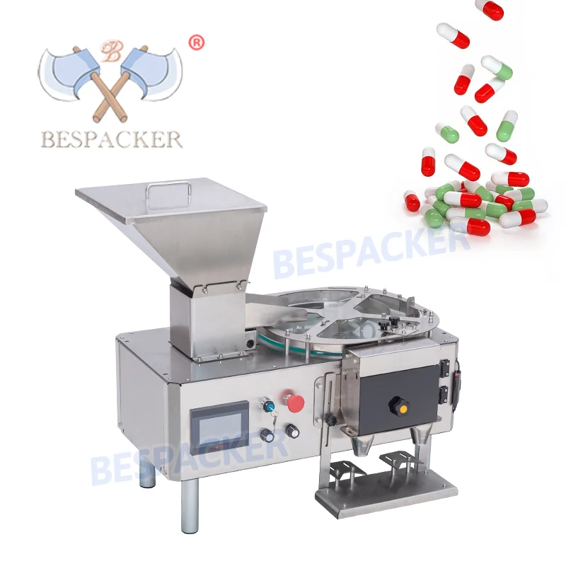 Bespacker XKYL-2 Semi Automatic Desktop Electronic Manual Tablet Softgel Capsule Counter Counting Machine